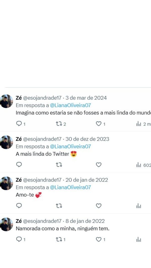 os tweets de José Pedro Andrade