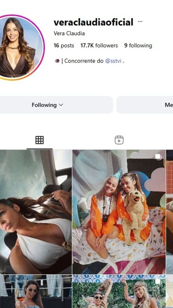 Vera Santos, Instagram