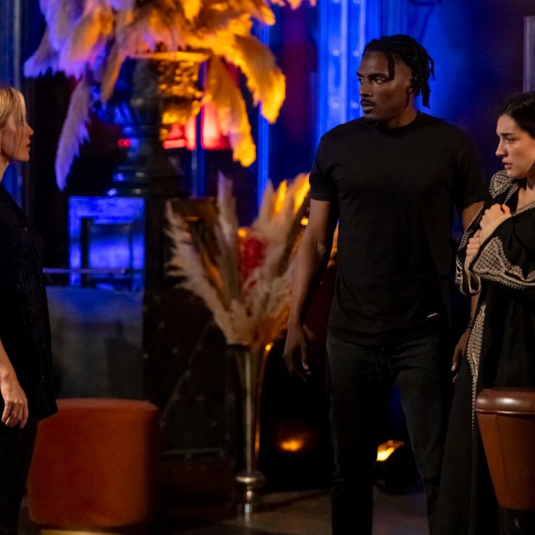 Élson Monteiro e Bárbara Branco em A Herança