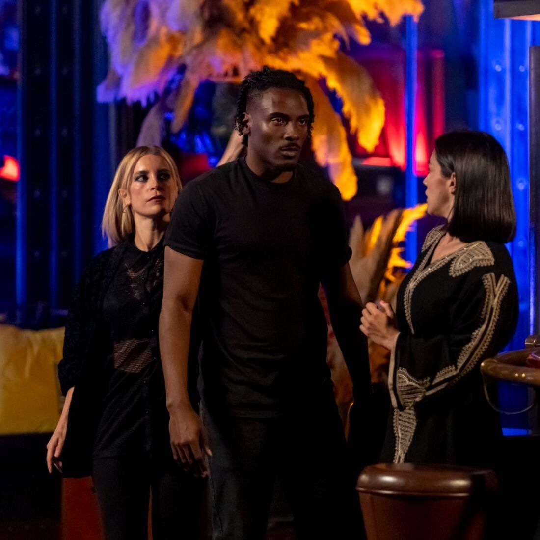 Élson Monteiro e Bárbara Branco em A Herança