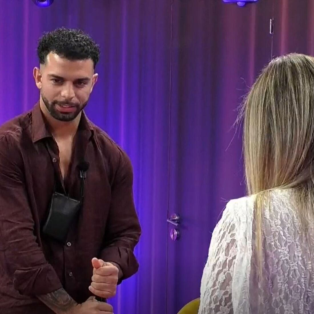 Noite no quarto secreto entre Fábio e Ana