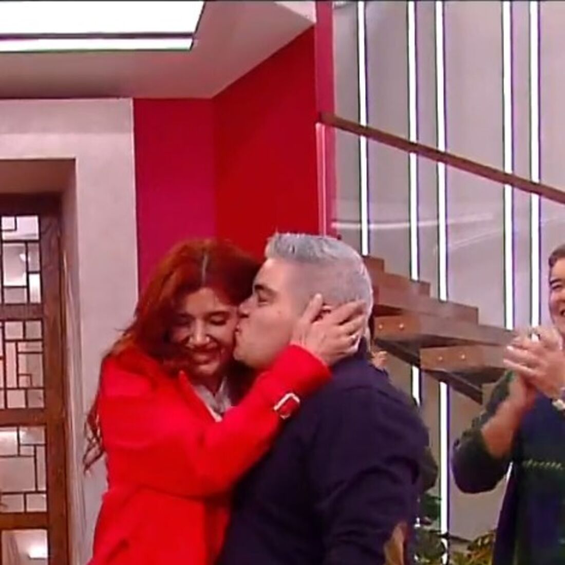 César Sousa e a namorada, Fátima