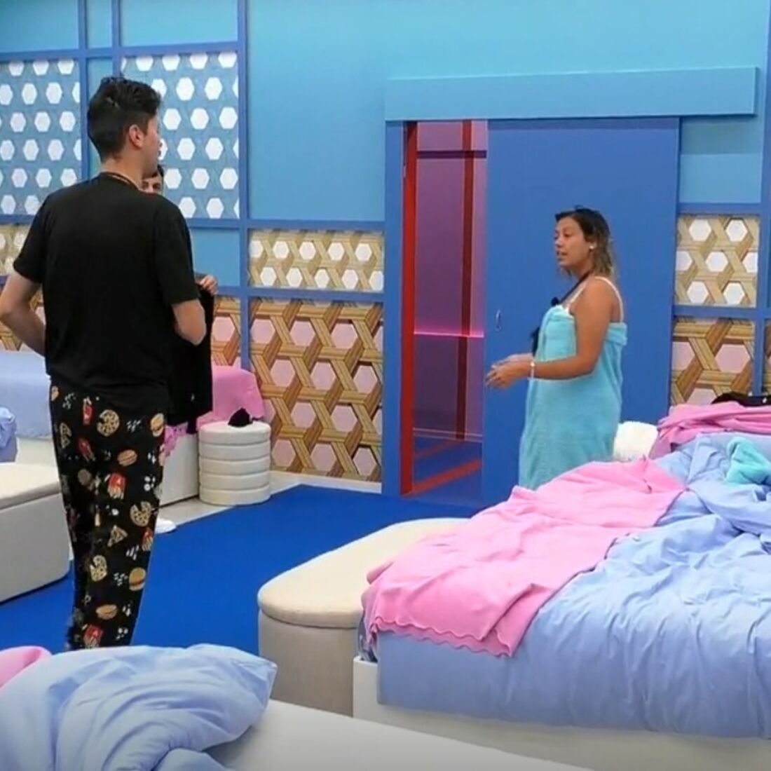 Leandro e Marisa na Casa dos Segredos