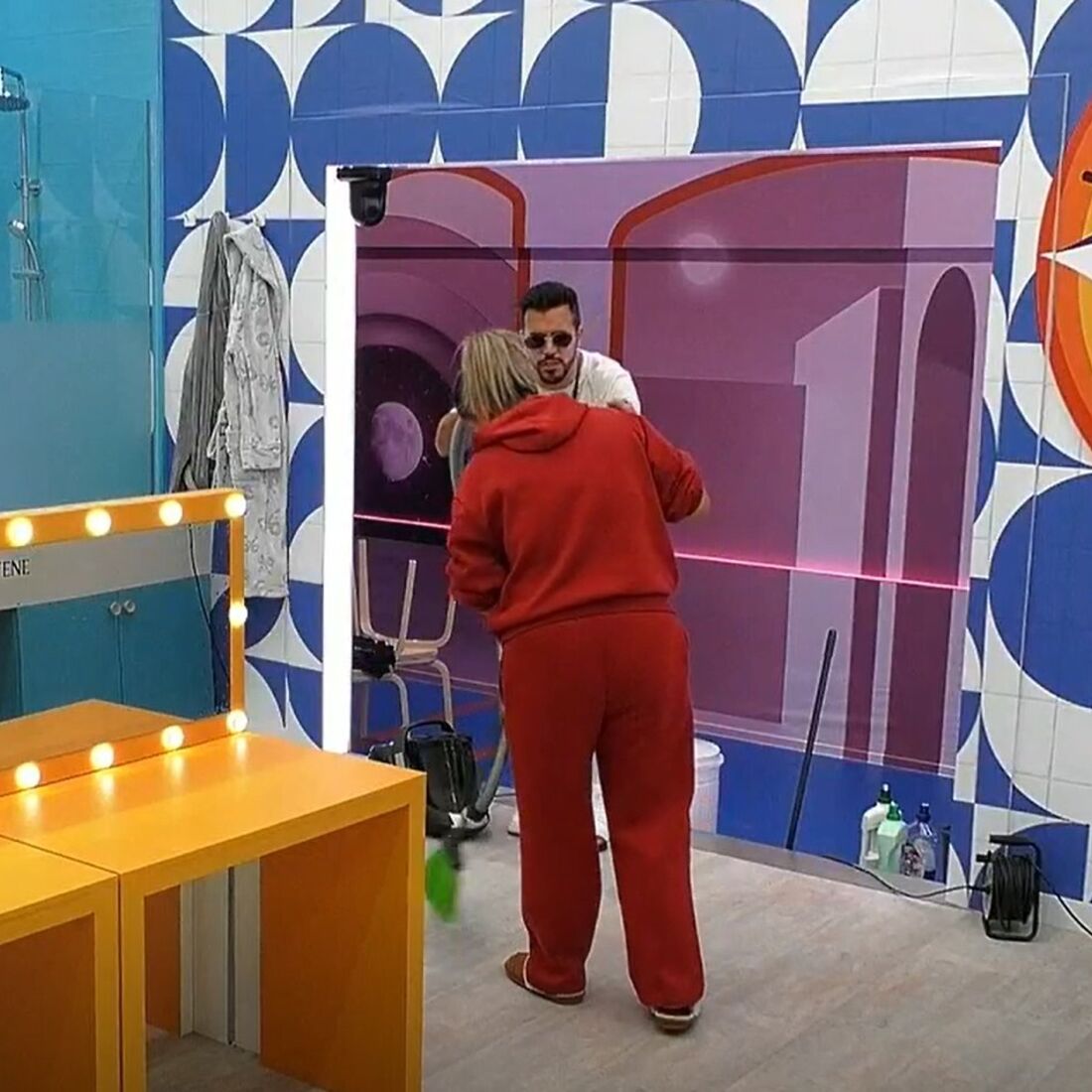 Marisa e Pedro discutem na Casa dos Segredos