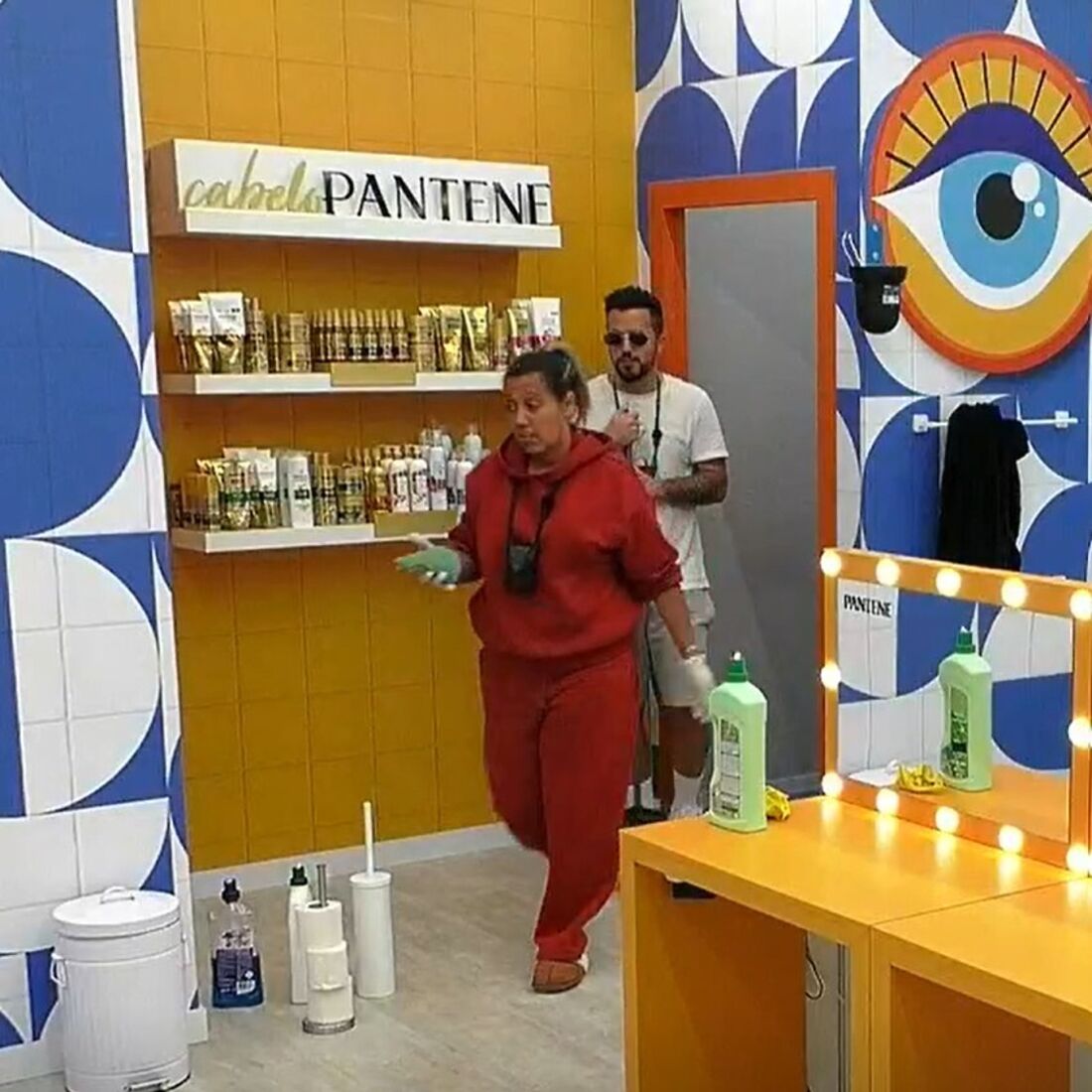 Marisa e Pedro discutem na Casa dos Segredos