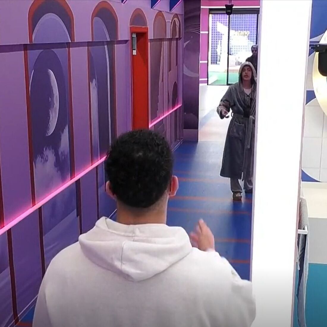 Bruna e Fábio discutem na Casa dos Segredos