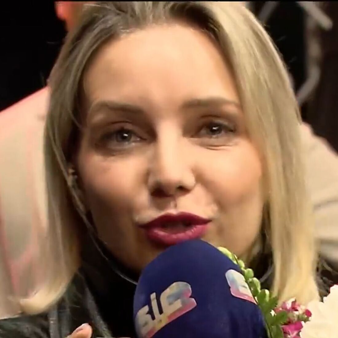 Luciana Abreu na sua última emissão do Domingão