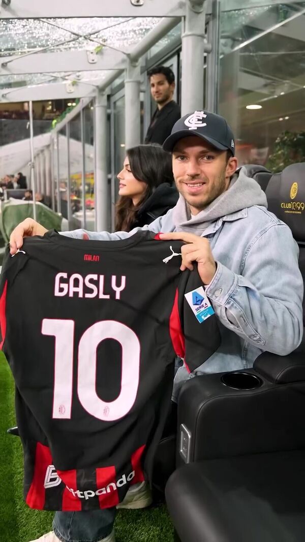 Pierre Gasly, Francisca Cerqueira Gomes