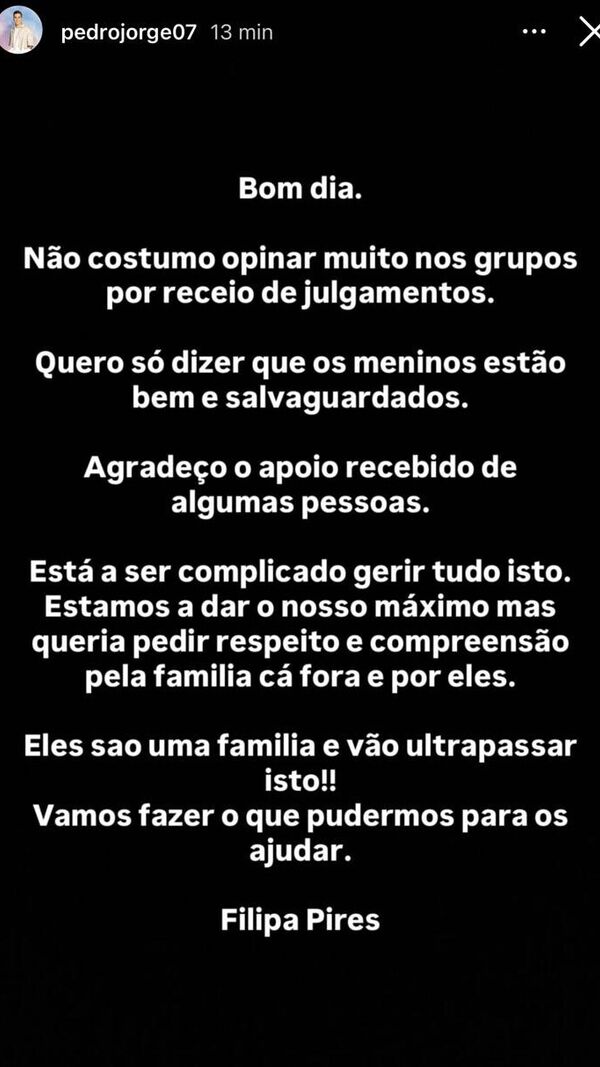 Comunicada da irmã de Marisa após violenta discussão entre o casal na Casa dos Segredos