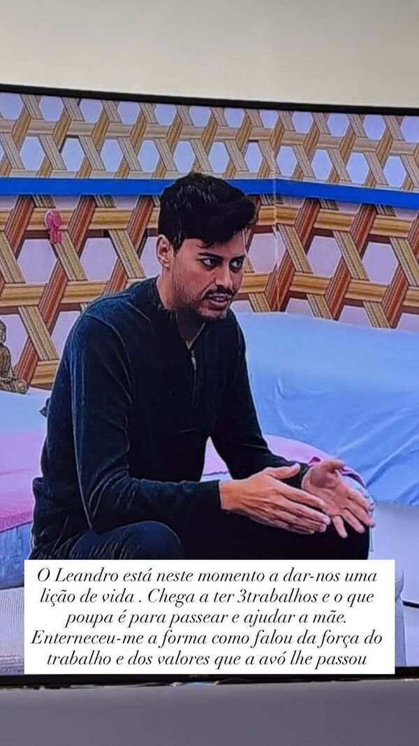 Cristina Ferreira, Leandro, story