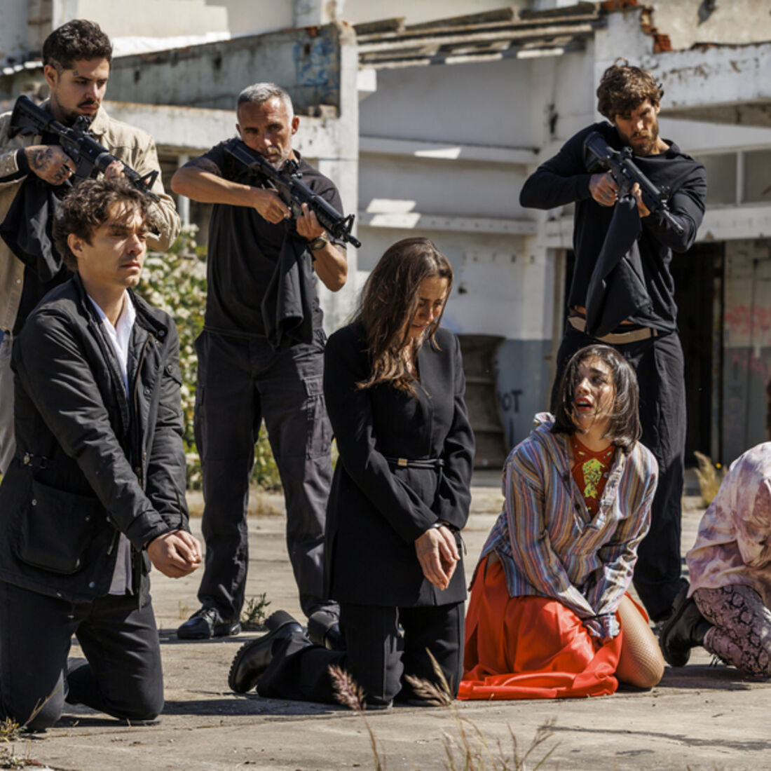 Sofia, Gonçalo, Beatriz, Teresinha na novela 'A Herança'jpg