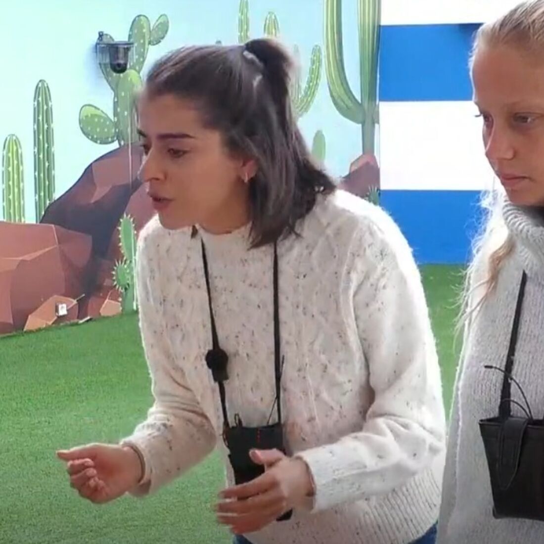 Discussão entre Liliana e Bruna na Casa dos Segredos