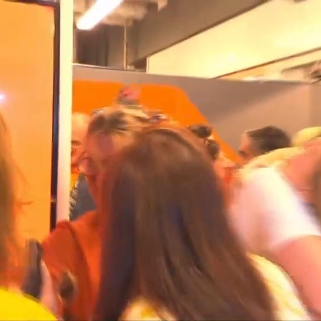 Margarida Corceiro e família de Lando Norris no GP de Abu Dhabi