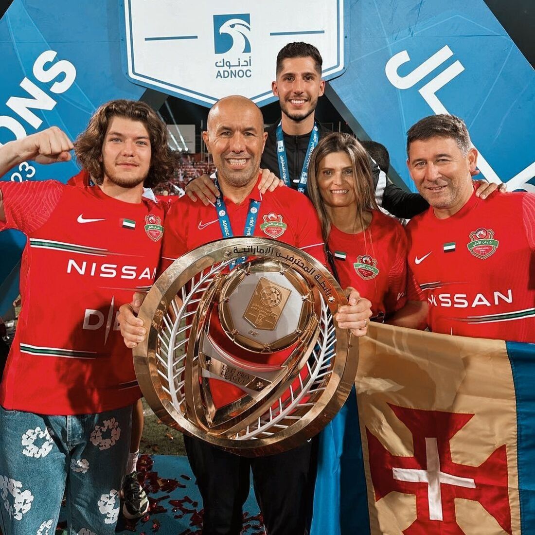 Leonardo Jardim com a família