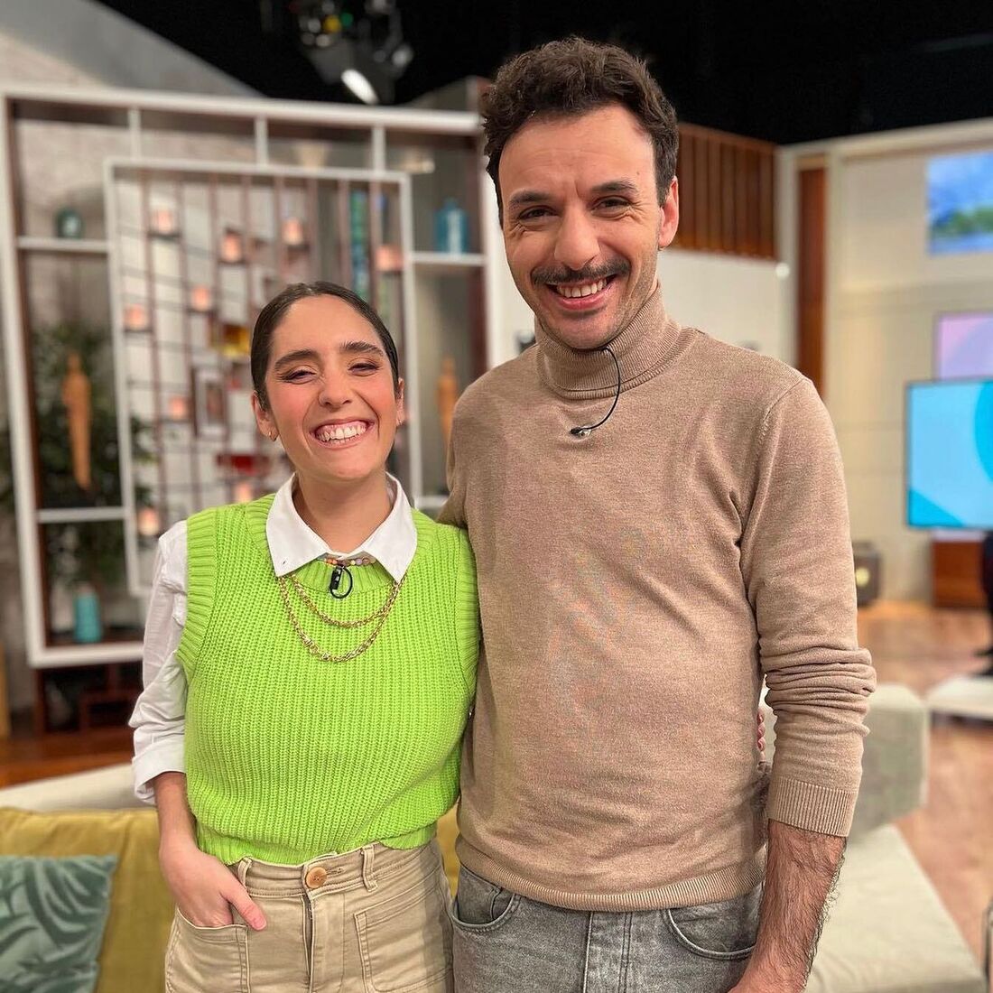 Brienne Keller e Afonso Lagarto 