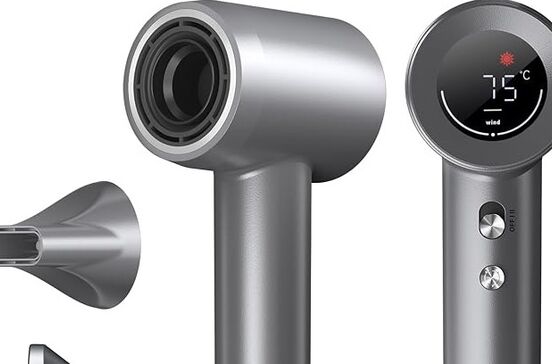 Secador iónico de alta performance: fios sedosos e brilho intenso, comparável a Dyson