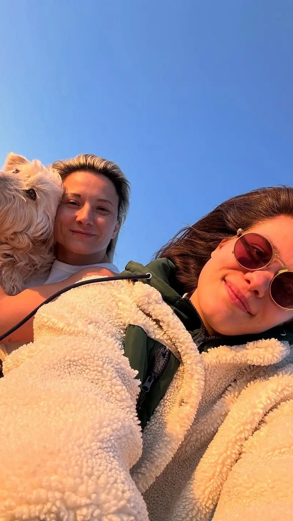 Telma Monteiro com Mina Ricken