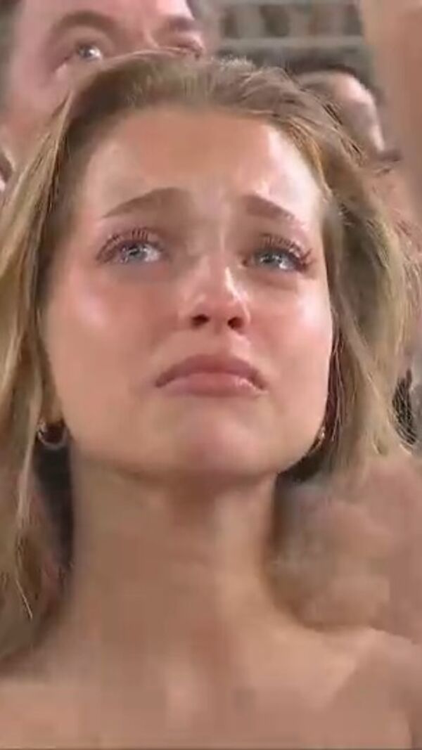 Margarida Corceiro após o derradeiro discurso de Lando