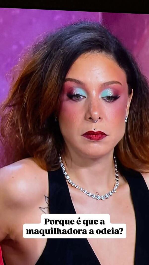 Pipoca Mais Doce comenta a maquilhagem de Raquel, ex-concorrente da Casa dos Segredos