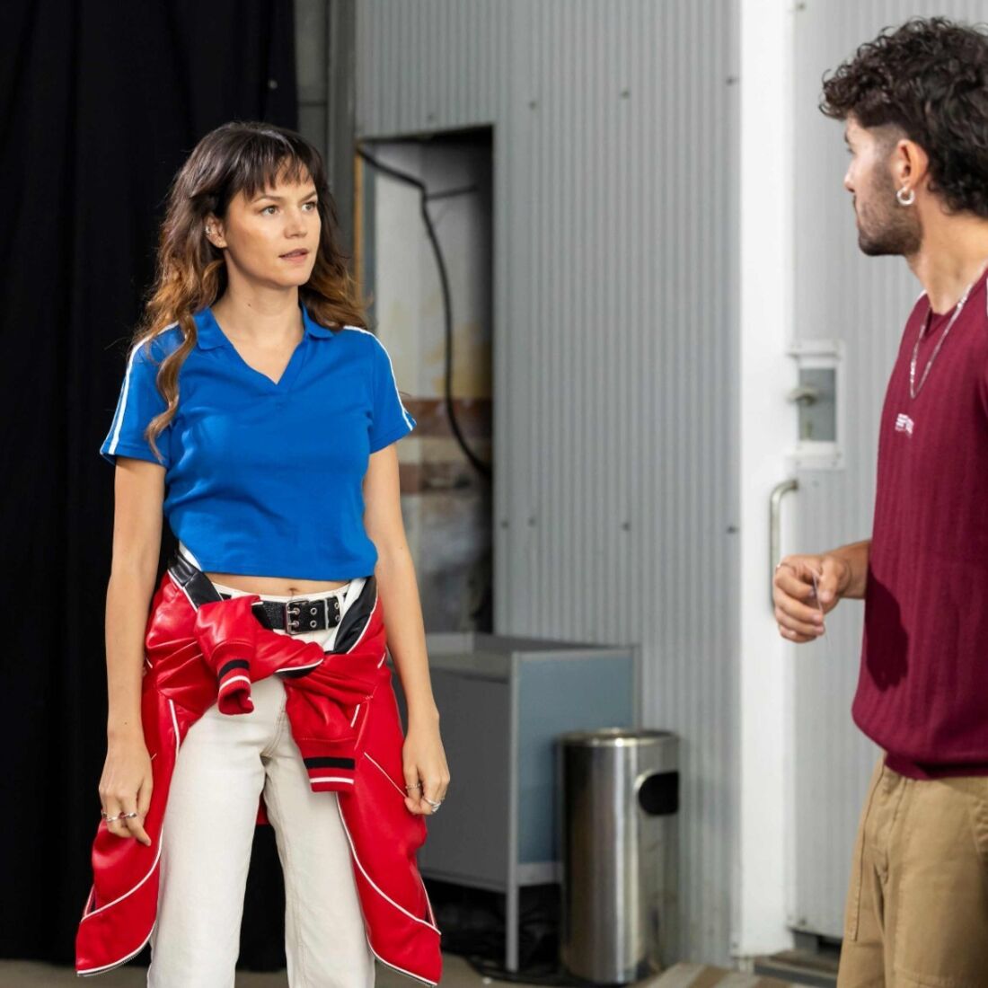 Sara e Cris em Amor à Prova