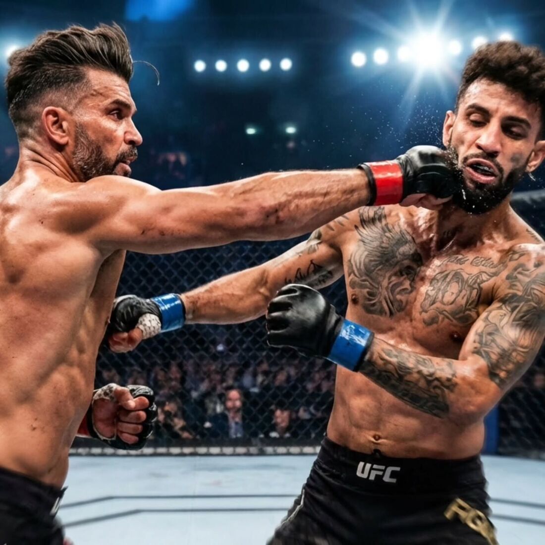 Bruno Savate e Moisés Figueira em Foto AI