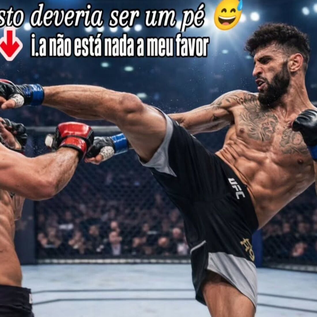 Bruno Savate e Moisés Figueira em Foto AI