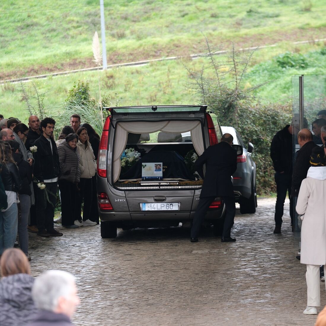 Cerimónias fúnebres de Maycon Douglas, ex-concorrente da 'Casa dos Segredos', em Leiria