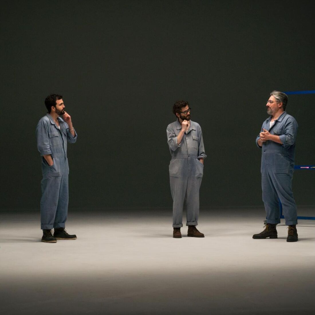 Nuno Markl, Bruno Nogueira e Filipe Melo em Principio, Meio e Fim