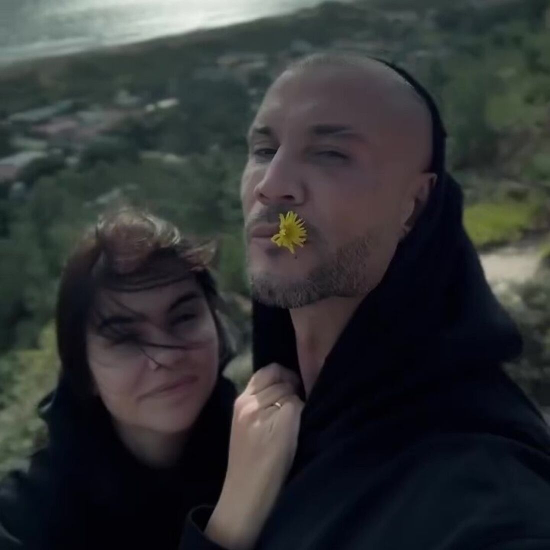 Pedro Barroso com Cátia Duarte