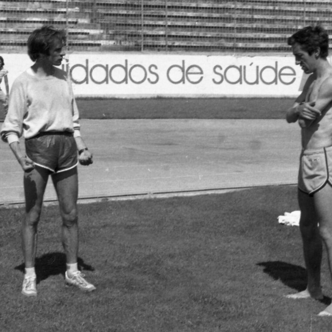 Carlos Lopes e Mamede em 1983