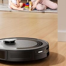 Aspirador robot Lefant M2: limpeza contínua sem interromper a rotina.
