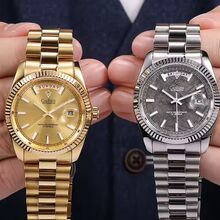 Relógios Cadisen Day-Date 40: estética e valor acessível