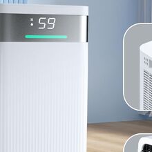 Desumidificador silencioso e de baixo consumo HAUSHOF