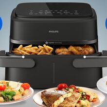 Air fryer Philips: dois pratos, menos gordura e mais sabor