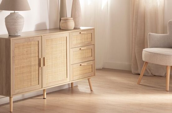 Aparador de design escandinavo Tahiti em saldos na Klast