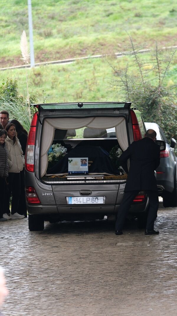 Cerimónias fúnebres de Maycon Douglas, ex-concorrente da 'Casa dos Segredos', na Nazaré