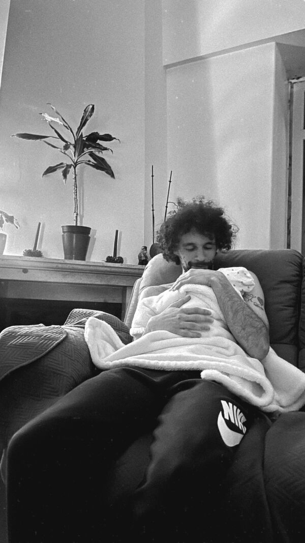 Bruna Quintas, Guilherme Moura, parto