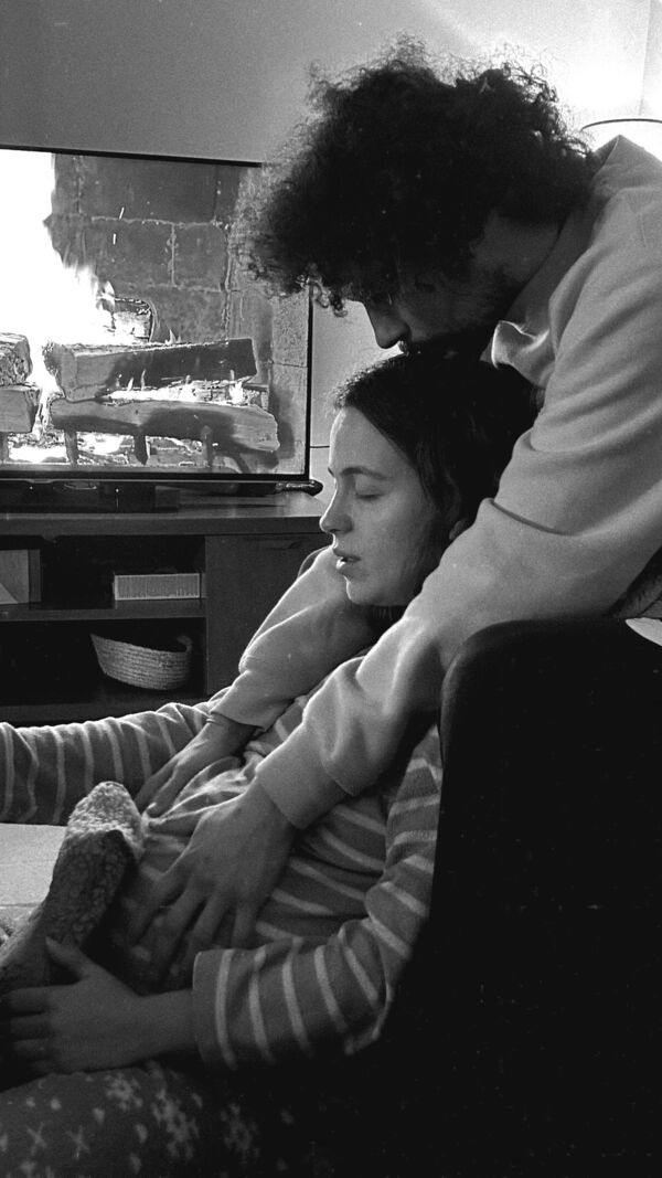 Bruna Quintas, Guilherme Moura, parto