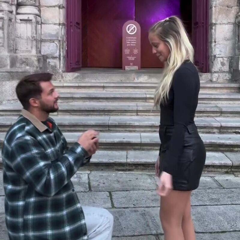 Dylan, Inês, pedido de casamento