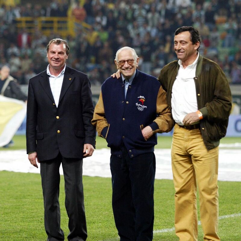 Carlos Lopes, o prof. Moniz Pereira e Fernando Mamede em 2006