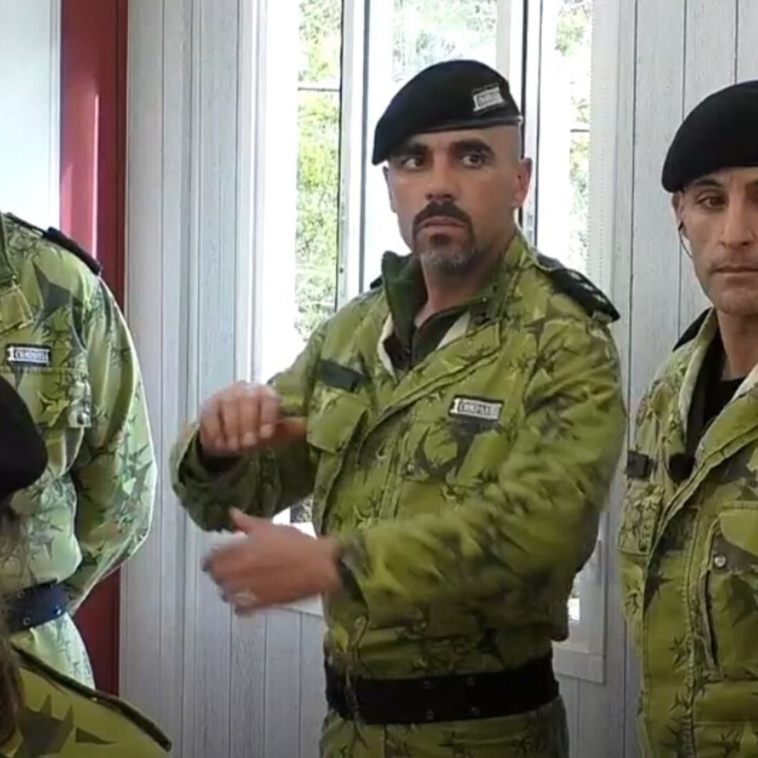 Instrutores da 1.ª Companhia