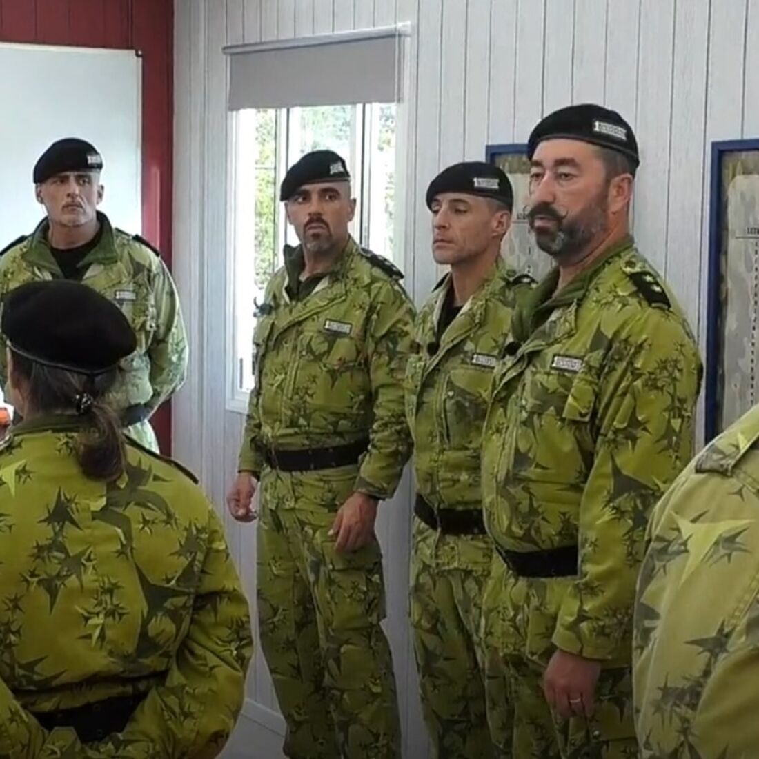 Instrutores da 1.ª Companhia