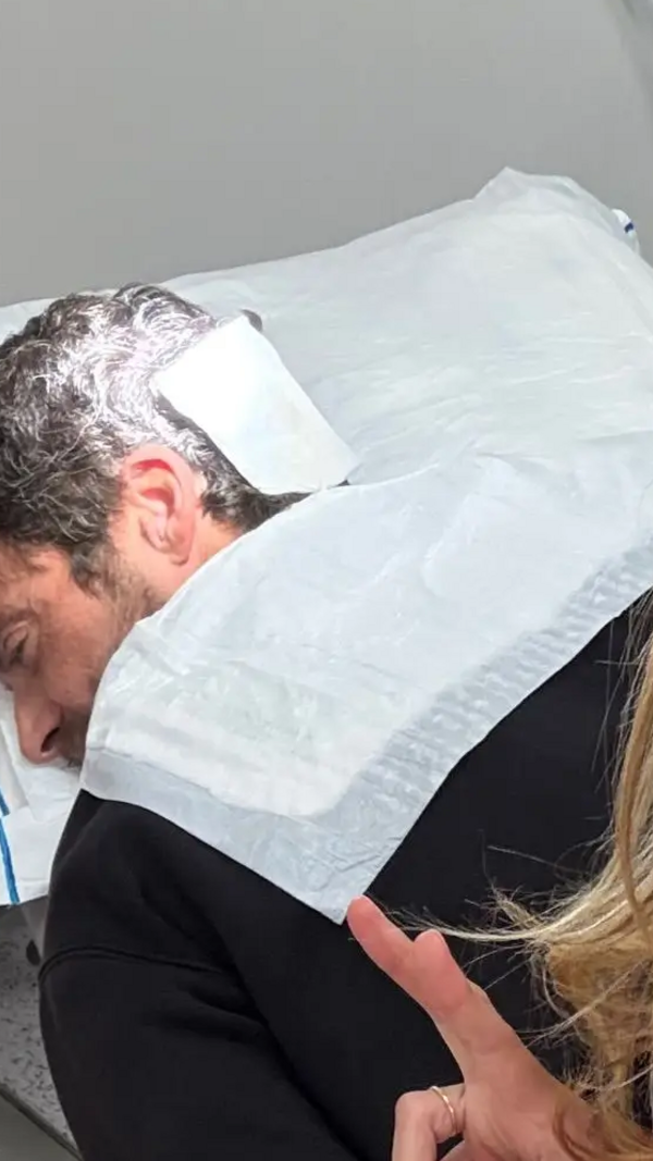 Diogo Amaral sofre acidente doméstico e é assistido no hospital