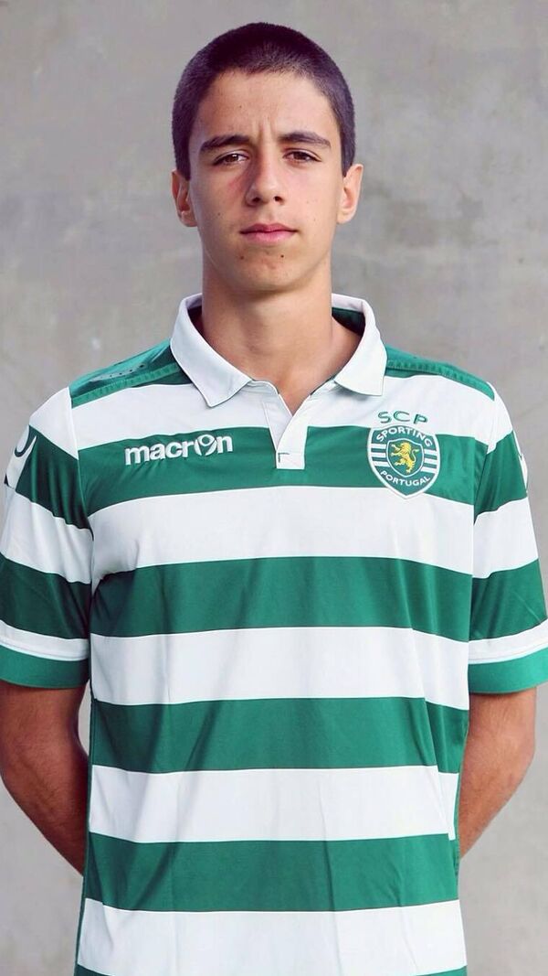 João Moutinho, filho de José Moutinho, no Sporting