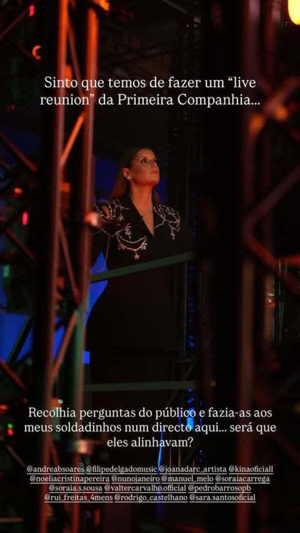 Maria Botelho Moniz, 1.ª Companhia, story