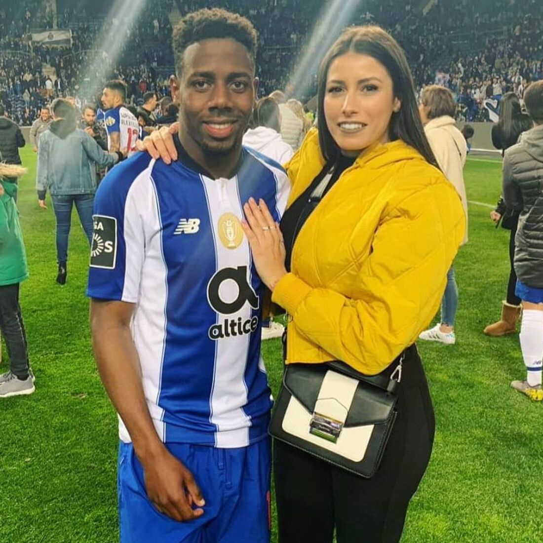 Wilson Manafá e Jéssica Jeremias