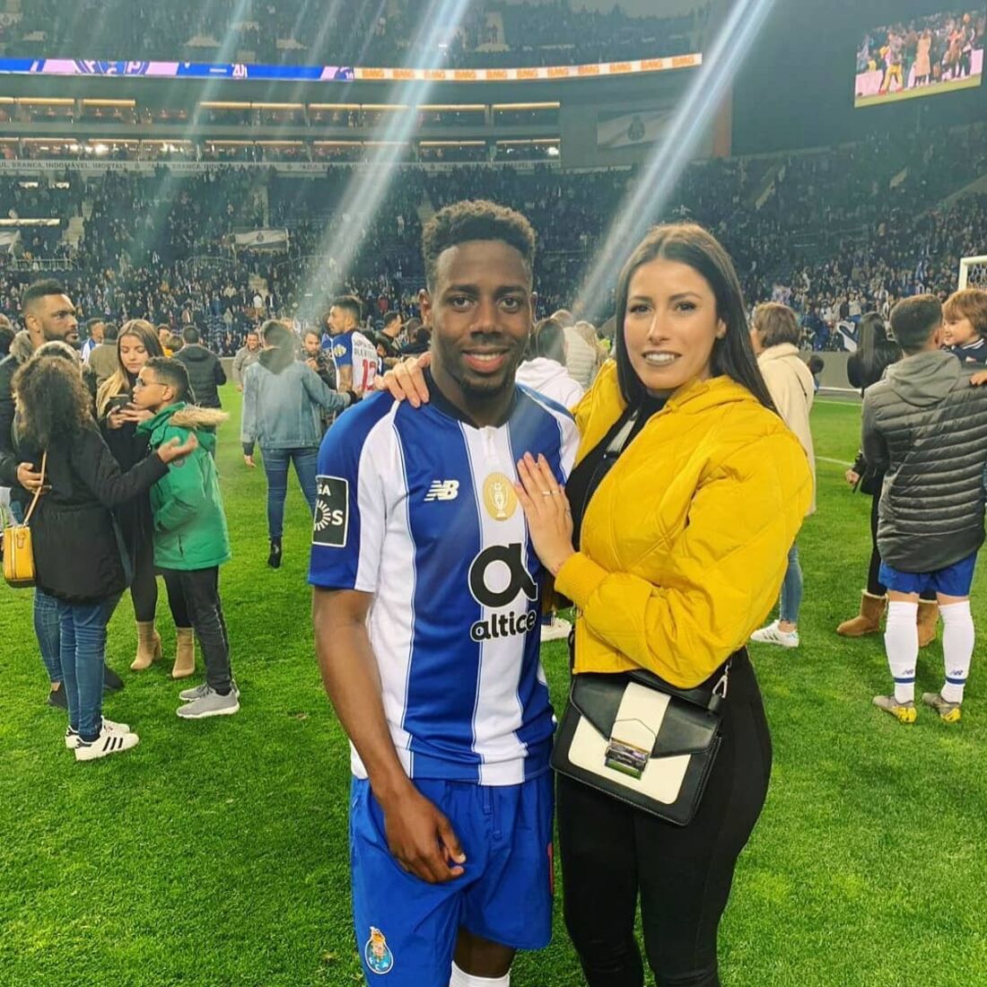 Wilson Manafá e Jéssica Jeremias