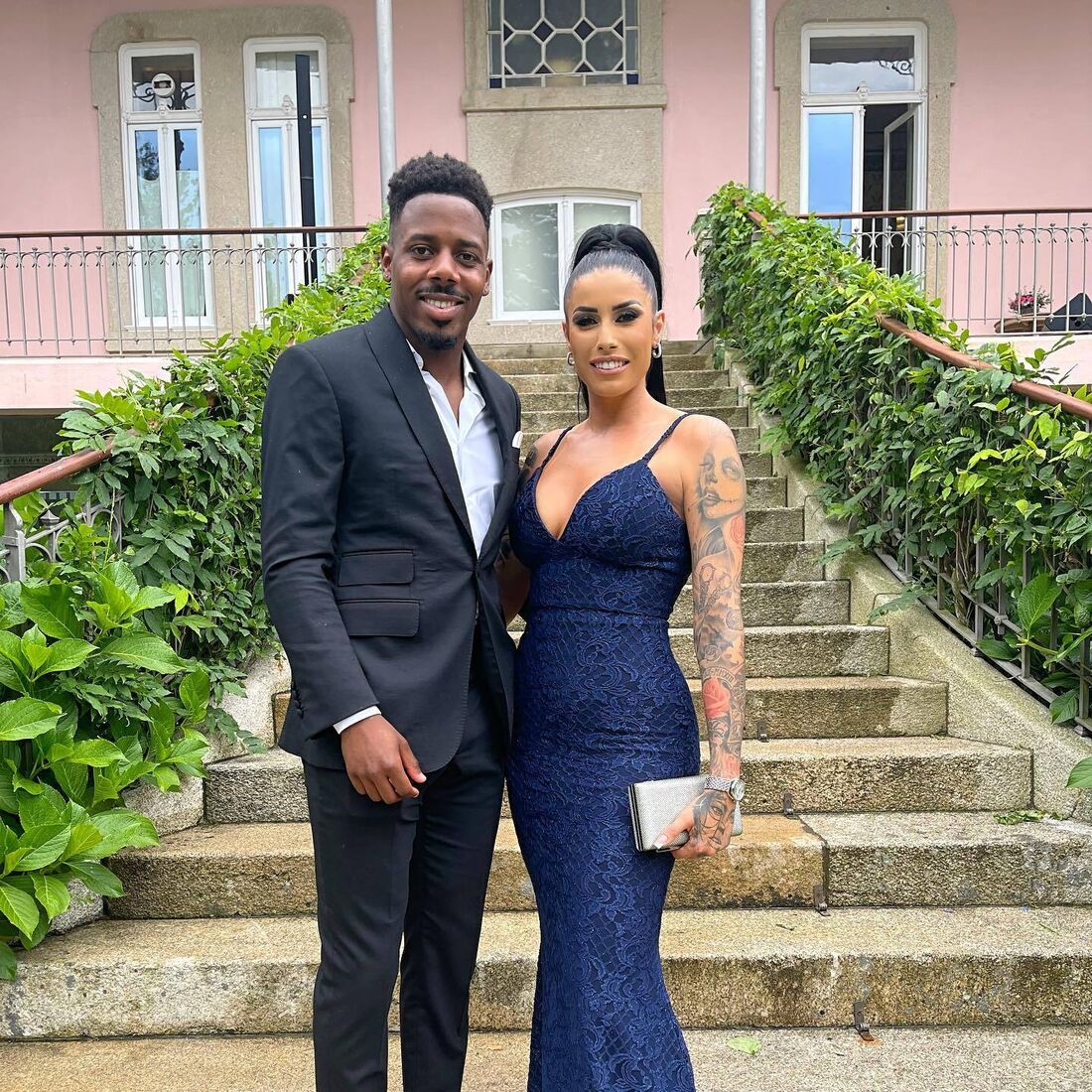 Wilson Manafá e Jéssica Jeremias