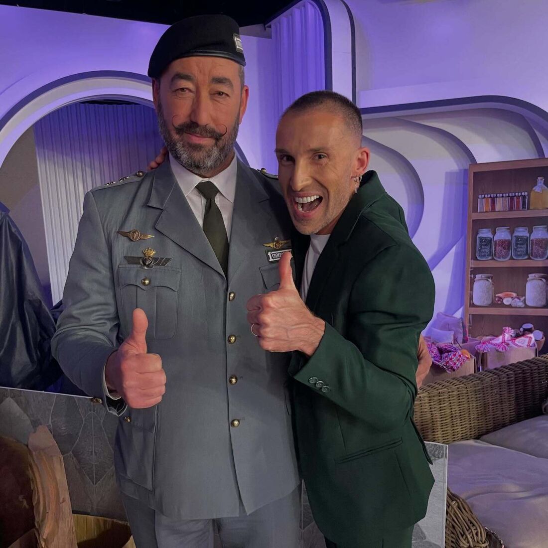 Instrutor Andrade com Filipe Delgado