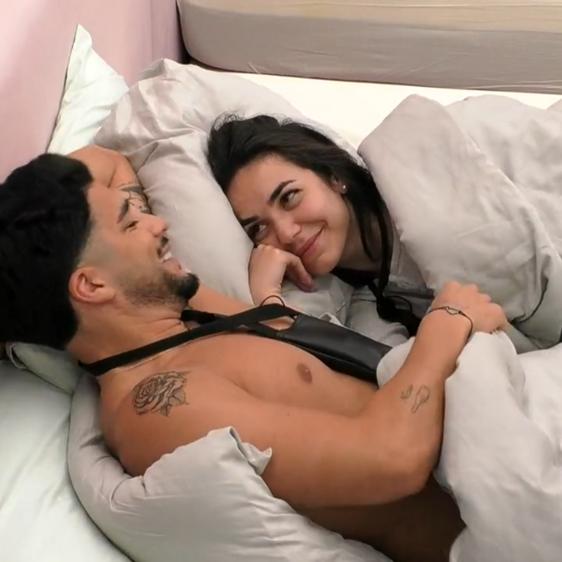 Sara e Hugo na 'Casa dos Segredos'